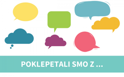 Poklepetali smo z…. vabljeni k branju! ;)